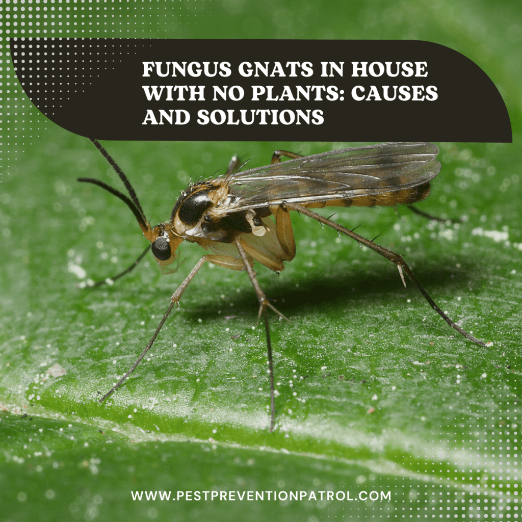 Fungus Gnats in House with No Plants Causes and Solutions Pest