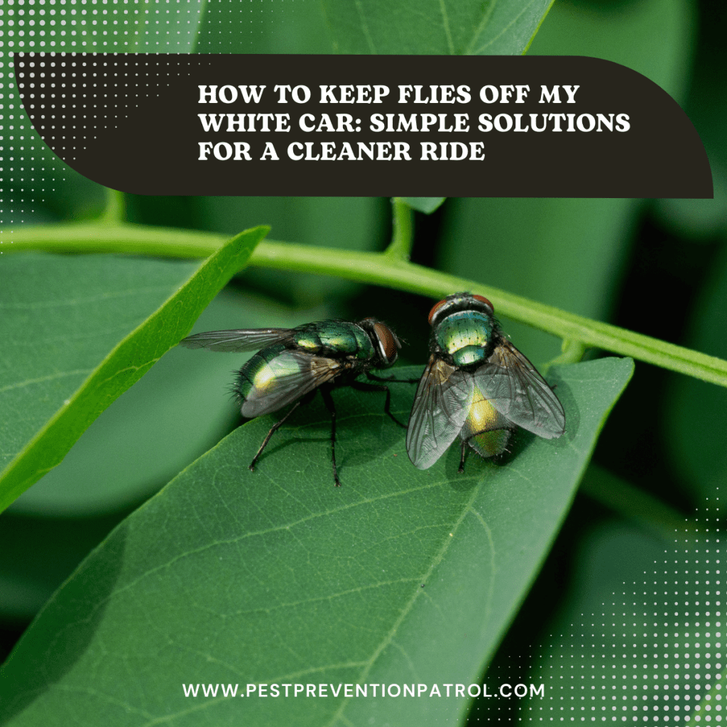 How to Keep Flies Off My White Car Simple Solutions for a Cleaner Ride Pest Prevention Patrol